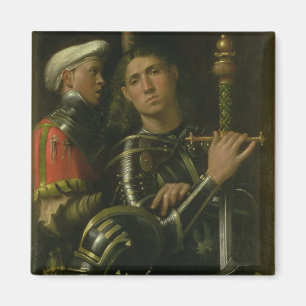 Warrior met gom (olie) magneet
