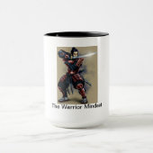 Warrior Mindset Mok (Midden)