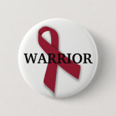 Warrior Multiple Myeloma Bewustheid Ronde Button 5,7 Cm (Voorkant)