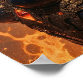 Warrior of Fire Fantasy Poster (Hoek)