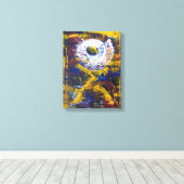 Warrior One Wrapped Canvas Afdruk (Insitu (Houten vloer))