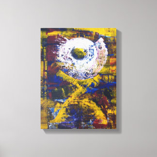 Warrior One Wrapped Canvas Afdruk