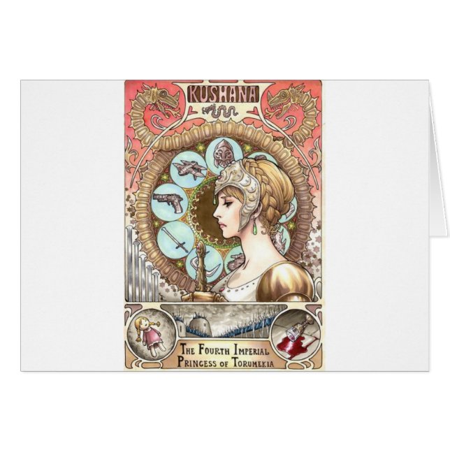 Warrior Princess (Voorkant Horizontaal)