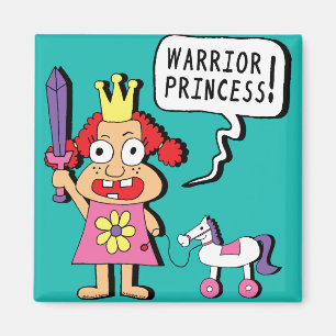 Warrior Princess Magneet