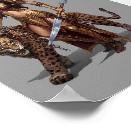 Warrior Princess Poster (Hoek)