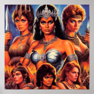 Warrior Queens Poster
