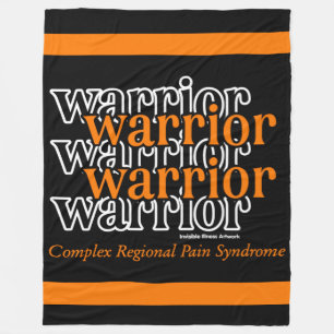 Warrior/Repeëer...CRPS-ventilatorbak Fleece Deken