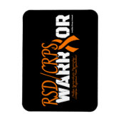 WARRIOR...RSD/CRPS MAGNEET (Verticaal)