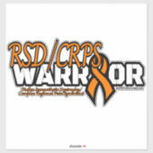 WARRIOR...RSD/CRPS STICKER (Vel)
