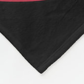 Warrior Sickle Cell Awareness 1 Fleece Deken (Hoek)