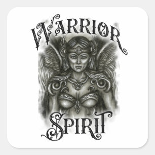 Warrior Spirit Light Sticker