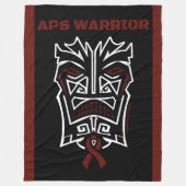 Warrior/stam...APS Fleece Deken (Voorkant)