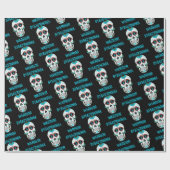 Warrior/Suikerschedel... Dysautonomie Cadeaupapier (Vlak)