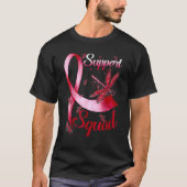 Warrior Support Squad Dragonfly Burgundy Hemochrom T-shirt (Voorkant)