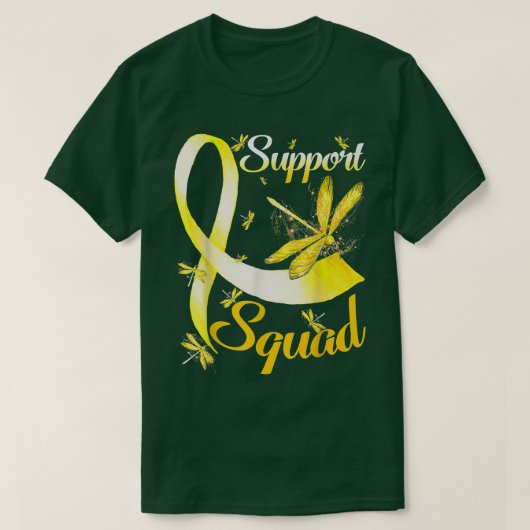 Warrior Support Squad Dragonfly Kinderkanker A T-shirt (Design voorkant)