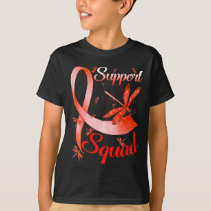 Warrior Support Squad Dragonfly RSD CRPS Awareness T-shirt