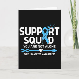 Warrior Support Squad Type 1 Diabetes Awareness Ve Kaart