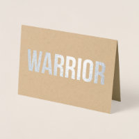 Warrior - Sympathy Wenskaart