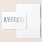 Warrior - Sympathy Wenskaart Folie Kaarten (Display)