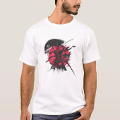 "Warrior T-Shirt for Men – Fearless Graphic Tee  (Devant)