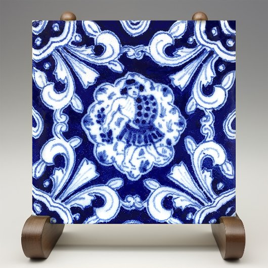 Warrior Tegel Palau de Maricel Sitges Reproductie Tegeltje