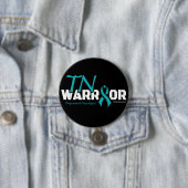 WARRIOR...TN RONDE BUTTON 7,6 CM (In situ)