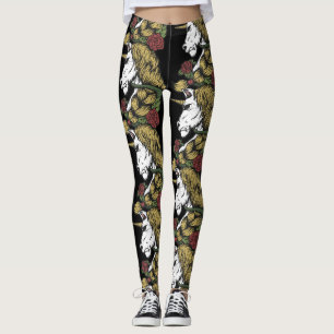 Warrior Unicorn Party Leggings