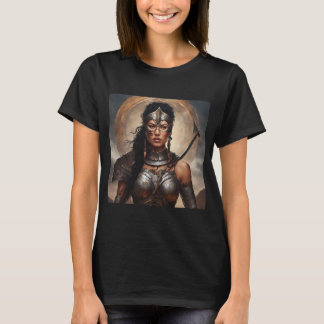 Warrior vrouw t-shirt