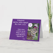 Warrior Water Nymph Card Kaart (Achterkant)