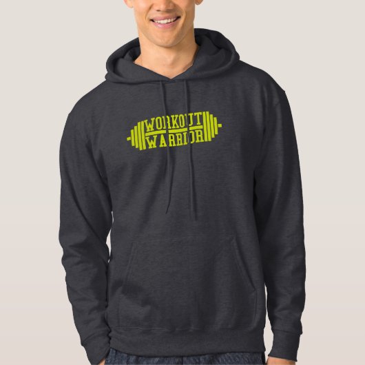 Warrior werkout hoodie (Voorkant)