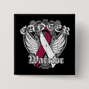 Warrior Wings - HoofdNekkanker Vierkante Button 5,1 Cm