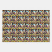 Warrior Wrapping Paper Sheets (stijl 2) (Voorkant)