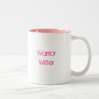 Warrior Writer, in Hot-prit Tweekleurige Koffiemok