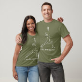 Warrior Yoga Pose T-shirt (Unisex)