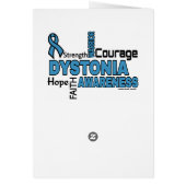 Warrior's gebed.. Dystonie (Achterkant)