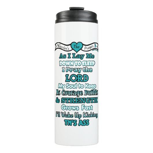 Warrior's gebed...TN Thermosbeker (Voorkant)