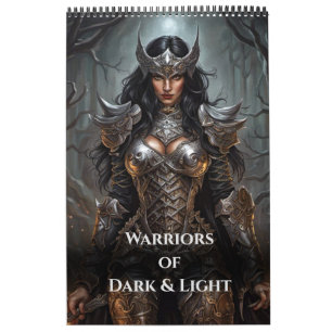 Warriors of Dark & Light van Ivy en Bat Art Kalender