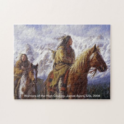 Warriors of the High Country, James Ayers puzzle Legpuzzel (Horizontaal)