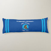 Warrior's Path Body Pillow: een credo van moed Lichaamskussen (Achterkant)