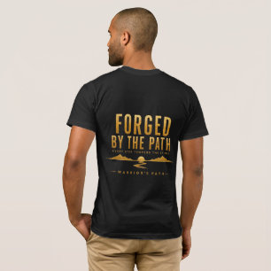 Warrior's Path Gesmeed door het Pad T-Shirt