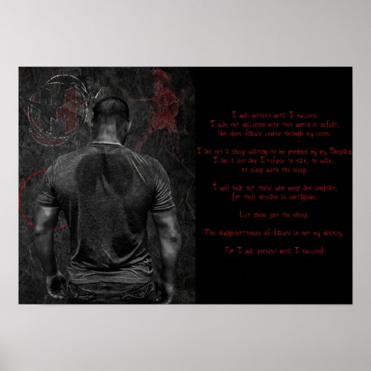 Warriors Prayer Poster (Voorkant)