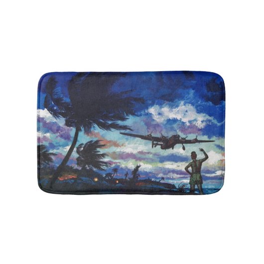 Warrior's Return Badmat (Voorkant)