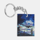 Warrior's Return Sleutelhanger (Voorkant Links)