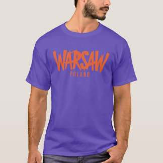 Warsaw Poland Souvenir family T-shirt