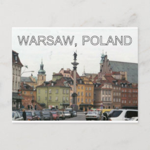 WARSAW POLAND STARE MIASTO OLD TOWN v.2 Briefkaart