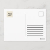 Warsaw Postcard Briefkaart (Achterkant)