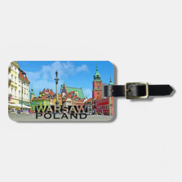 Warschau Bagagelabel