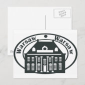 Warschau Briefkaart (Voorkant / Achterkant)