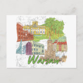 Warschau Briefkaart (Voorkant)