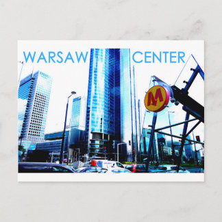 Warschau - Centrum Briefkaart